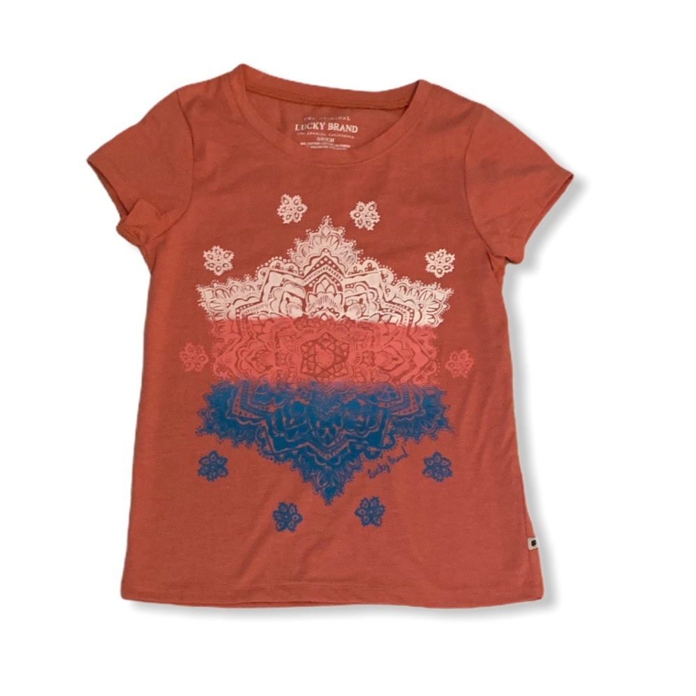 Lucky Brand Girls Graphic Tee